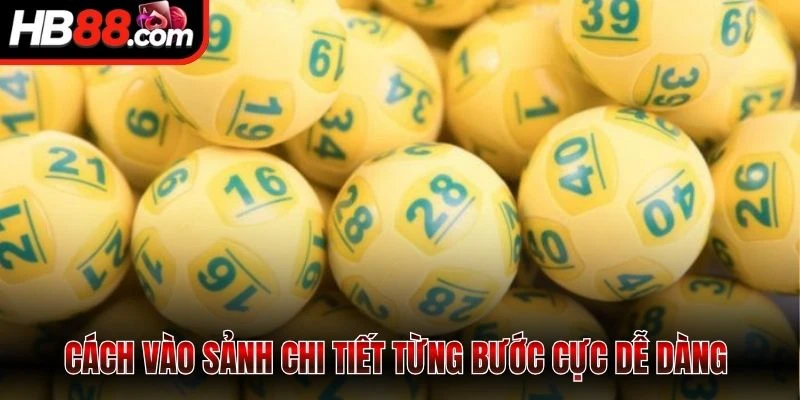Cách vào sảnh chi tiết từng bước cực dễ dàng 